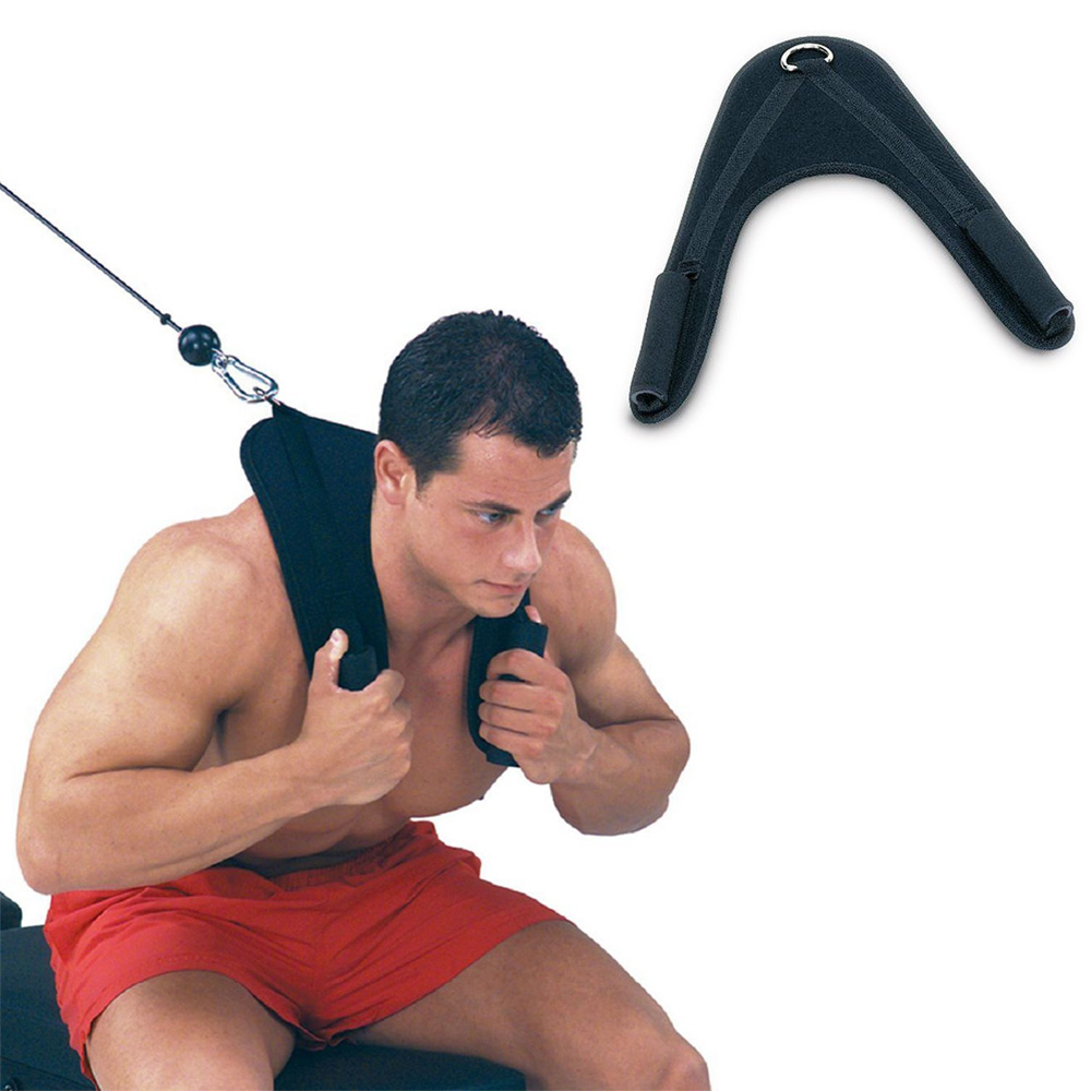 Landmine Barbell Attachment - Nylon Fitness Abdominal Crunch Straps Ab