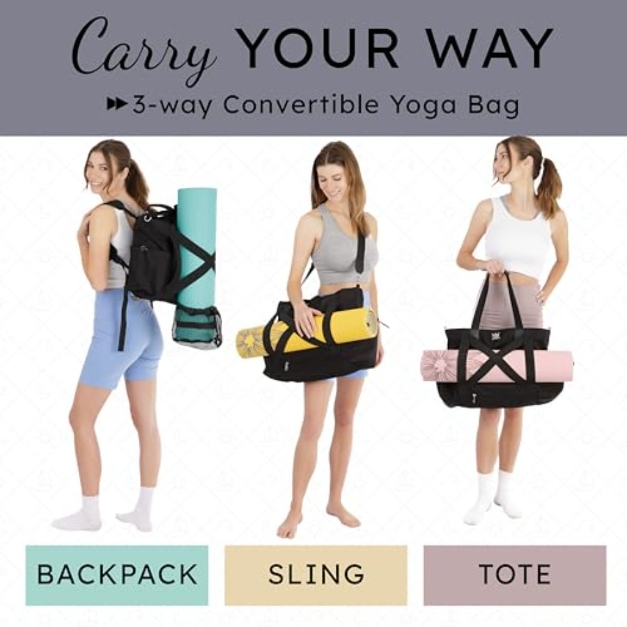 Yoga Mat Bag 4-in-1 Backpack,  - Crossfit Yoga recensione e prezzo