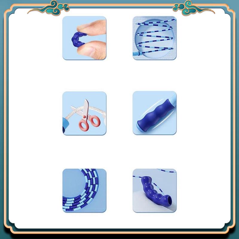 Bamboo Knot Rope Skipping Fitn - Skipping Rope Pvc recensione e prezzo