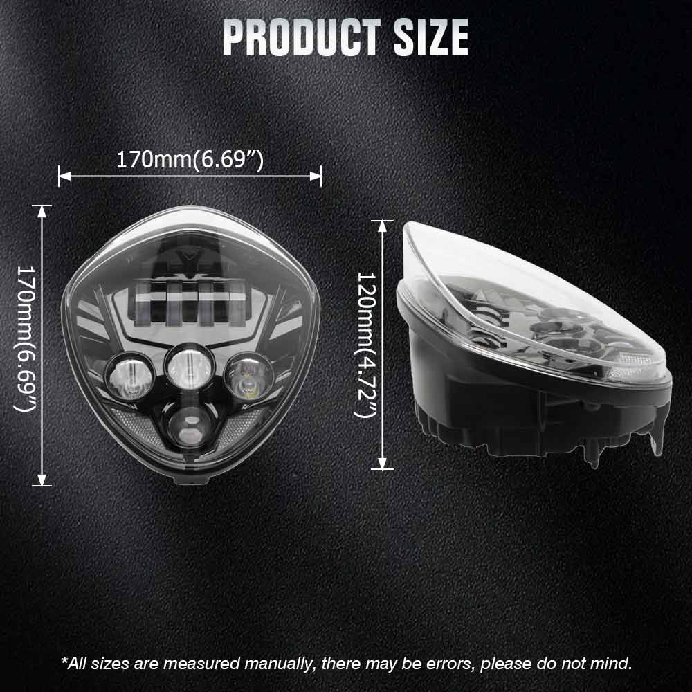 Motorcycle Headlight Hi/Lo Hea - Crossfit Victory recensione e prezzo
