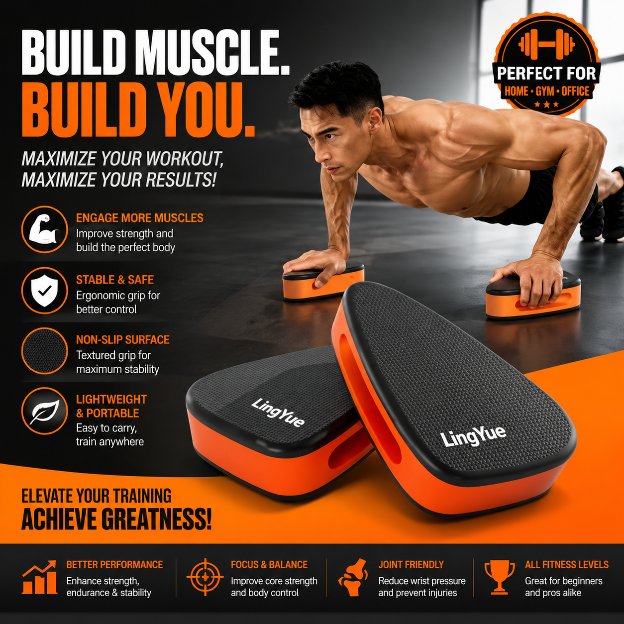 Push Up Hand Pad, Sliding Disc - Landmine Barbell Attachment recensione e prezzo